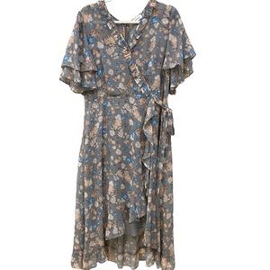 Calvin Klein Wrap Dress